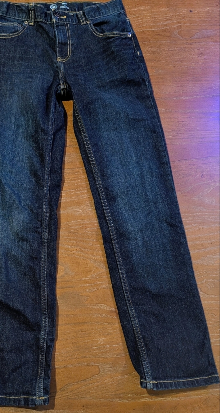 Boys Slim 16 Wonder Nation Dark Wash Straight Leg Jeans